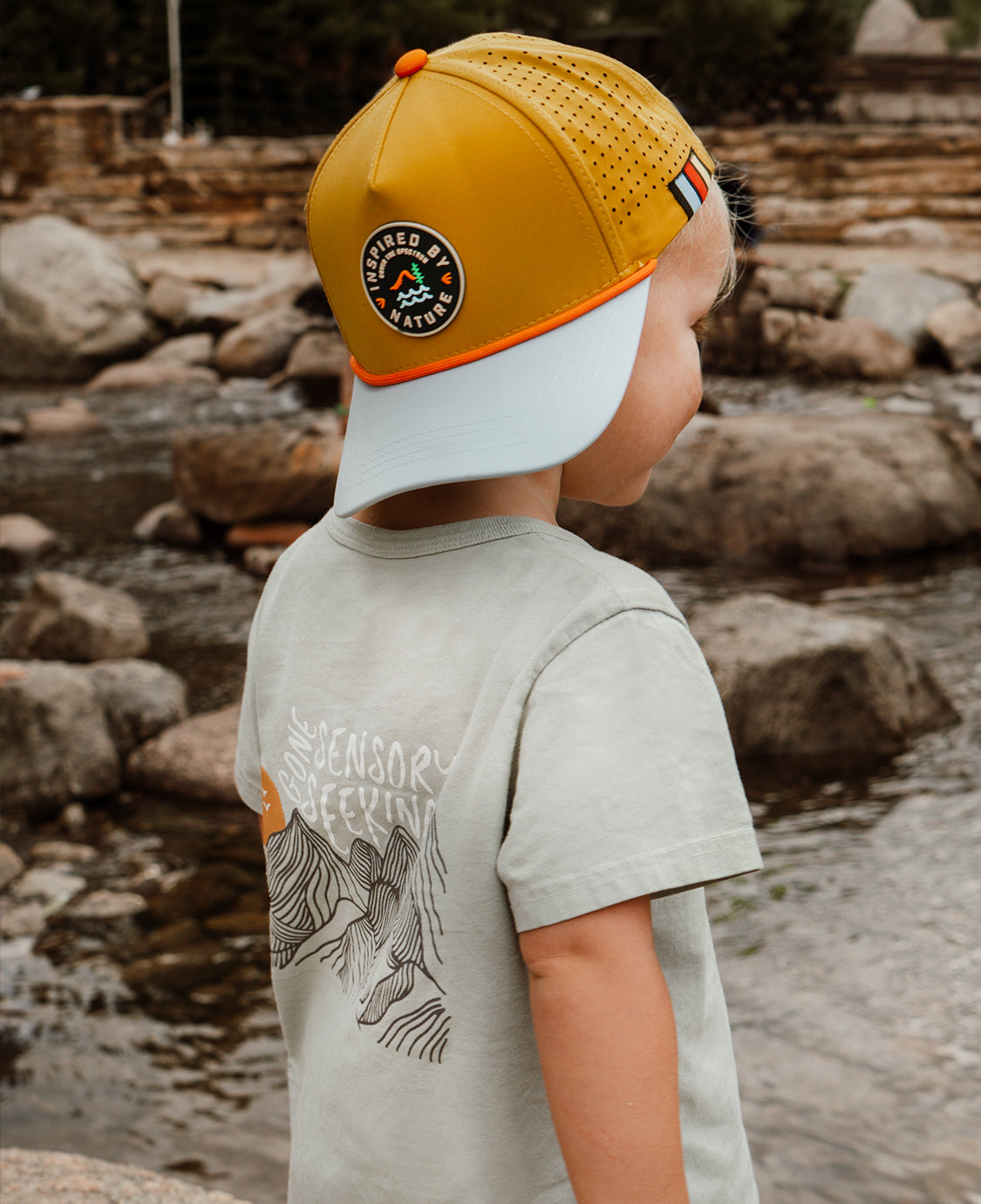 Inspired by Nature, Kids Hat - Water Resistant